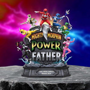 Mighty Power Father Acrylic Plaque Personalized Gifts For Dad 01qhtn140525 - Shaped Plaques - GoDuckee