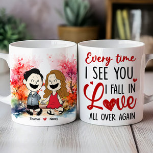 Personalized Gifts For Couple Coffee Mug 02kapu251224hg - Coffee Mug - GoDuckee