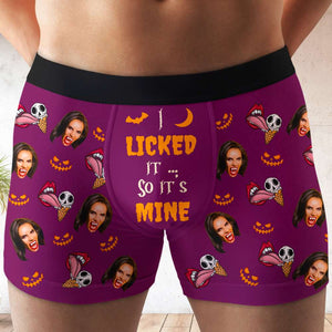 Custom Photo Halloween Gifts For Husband Men's Boxers 01ACDT050824 - Boxer Briefs - GoDuckee