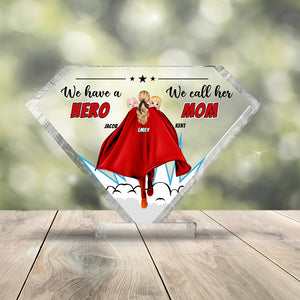 Personalized Gifts For Mom Plaque We Call Her Mom 02qhpu010224 - Shaped Plaques - GoDuckee