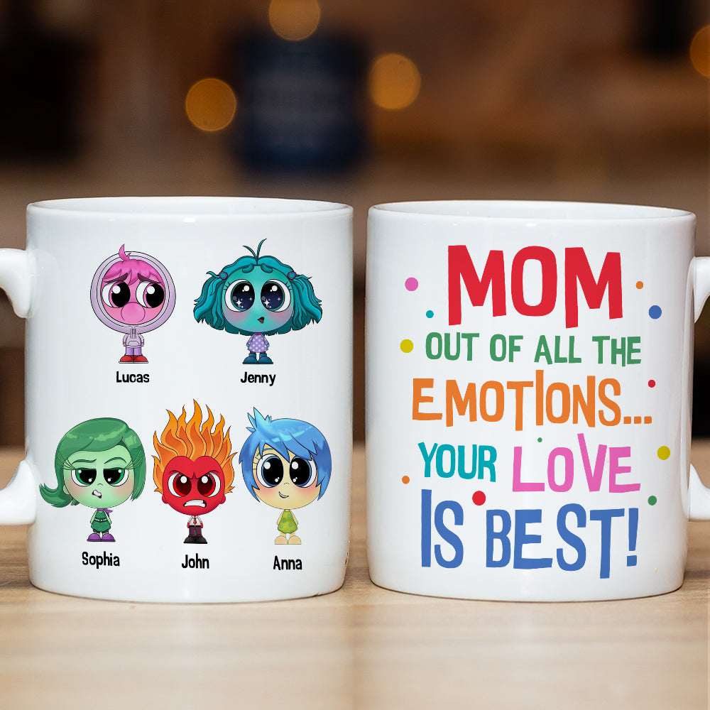 Personalized Gifts For Mom Coffee Mug 03natn150325 Your Love Is Best - Coffee Mug - GoDuckee