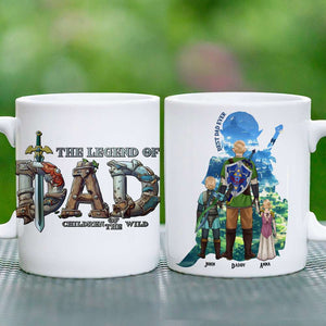 Personalized Gifts For Dad Coffee Mug The Legend Of Dad Father's Day 031QHTN190325HG - Coffee Mug - GoDuckee