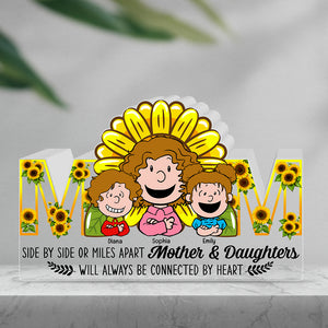 Personalized Gifts For Mom Shaped Acrylic Plaque Sunflower 02xqqn231224hh - Shaped Plaques - GoDuckee