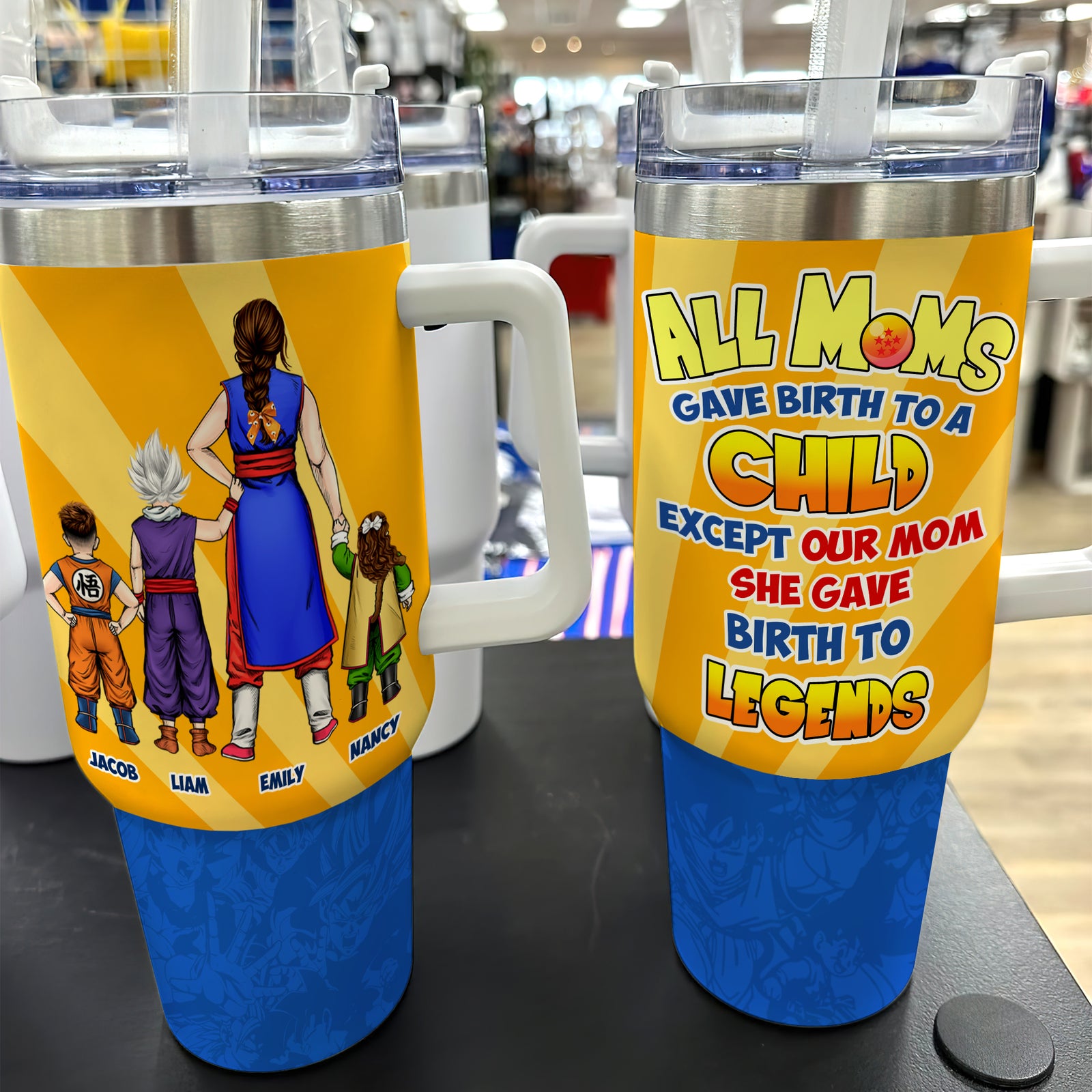 Personalized Gifts For Mom Tumbler 02qhpu250324hh Mother's Day - Tumbler Cups - GoDuckee