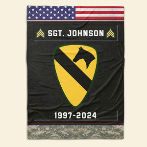 Personalized Gift For Veteran Blanket 01qhqn061124 - Blanket - GoDuckee