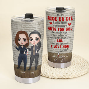 I Can Sprint Away After LOL-Gift For Friends-Personalized Tumbler -Funny Friends - Tumbler Cup - GoDuckee