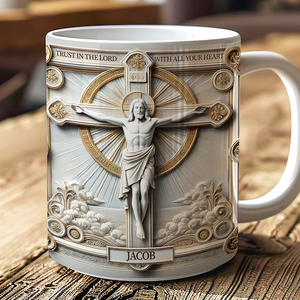 Personalized Gifts For Jesus Lover Coffee Mug, Trust In The Lord 03tgpu311224 - Coffee Mug - GoDuckee