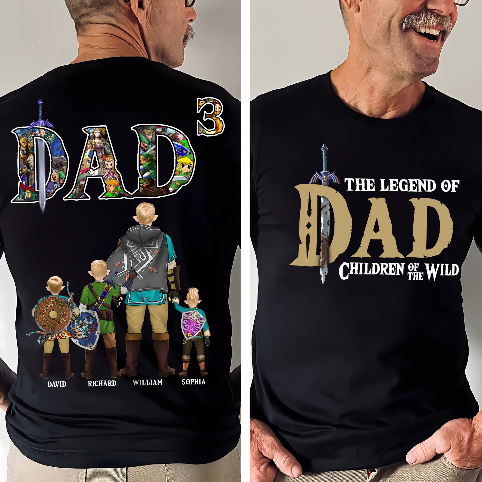 Personalized Gifts For Dad Shirt 11qhqn160524hg Father's Day - 2D Shirts - GoDuckee