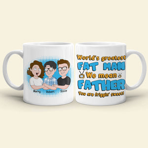 Dad Fat Man 03dnpo100623hh Personalized Coffee Mug - Coffee Mug - GoDuckee