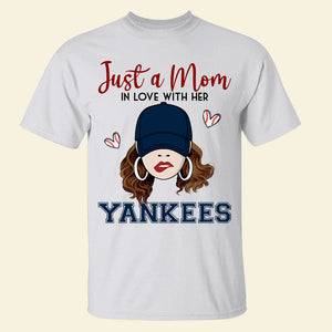 Jusst A Mom In Love With Her, 03QHQN010423 Personalized Shirt Hoodie Sweatshirt - Shirts - GoDuckee