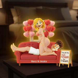 Funny Couple Light Box Personalized Gifts For Couple 02KITA051225 - Light Box - GoDuckee