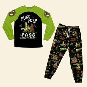 Christmas Gifts For Weed Lovers Pajama Set 151acxx260824 - Pajama Set - GoDuckee