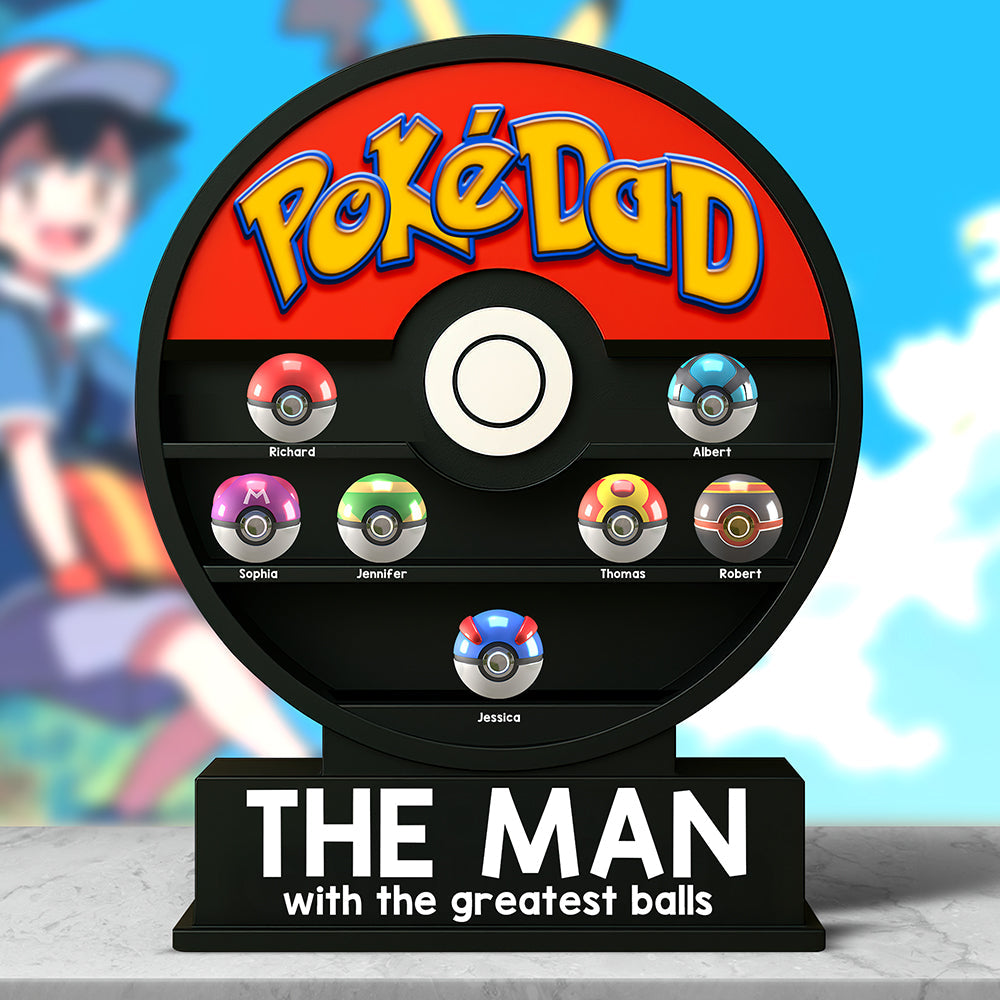 #1 Gamer Dad Acrylic Plaque Personalized Gifts For Dad 02OHQN300425 - Shaped Plaques - GoDuckee