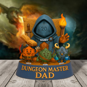 Master Dad Acrylic Plaque - Personalized Gifts For Dad 03natn090525 - Shaped Plaques - GoDuckee
