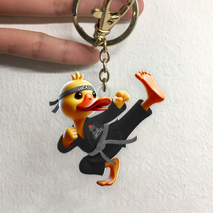 Personalized Gifts For Karateka Keychain Duck Karate 01ohpu201224 - Keychains - GoDuckee