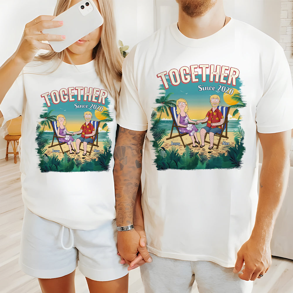Personalized Gifts For Couple Shirt 01tomh100225pa - Shirts - GoDuckee