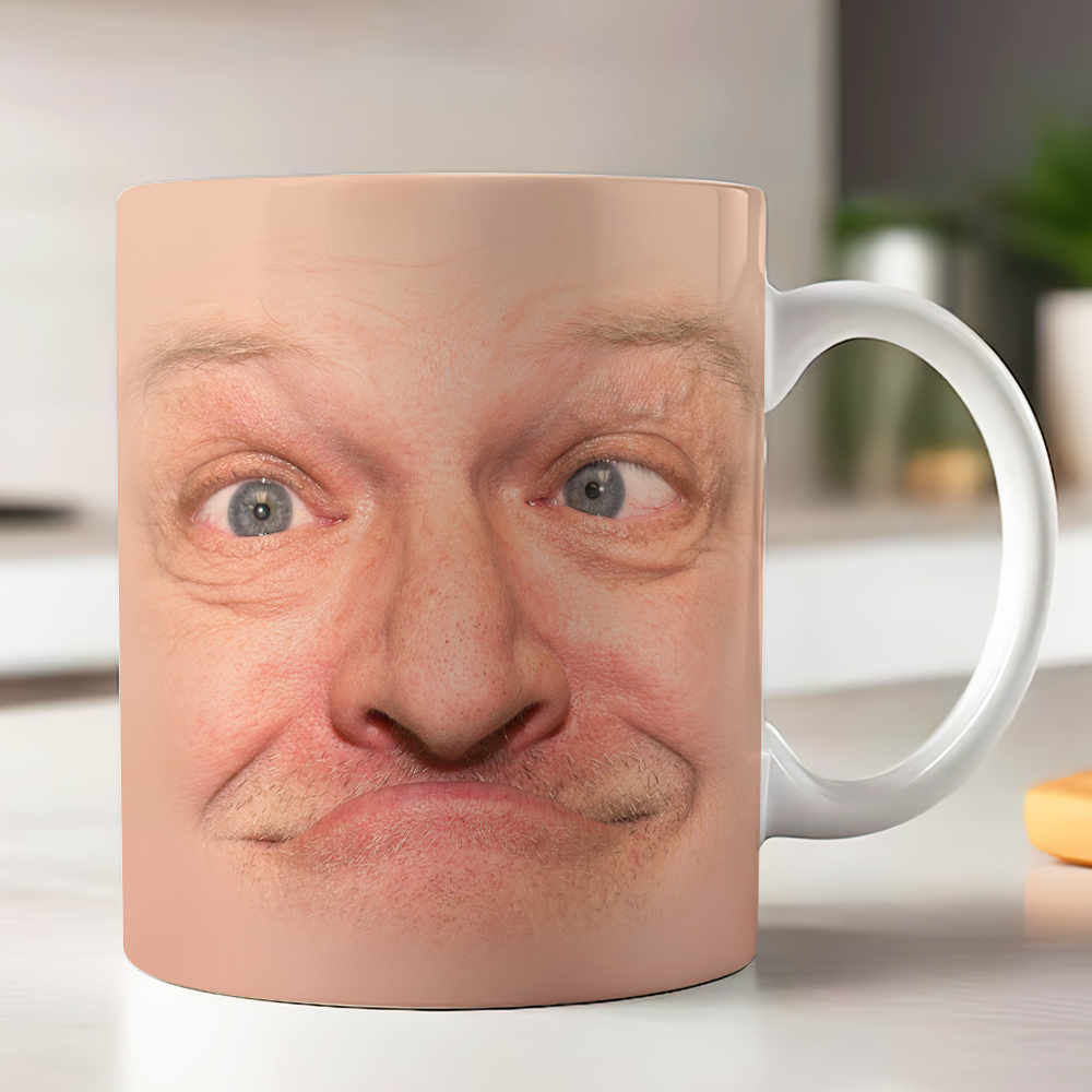 Custom face photo For Coworkers Friends Boss Dad Mug 01xqpu161224 - Coffee Mug - GoDuckee