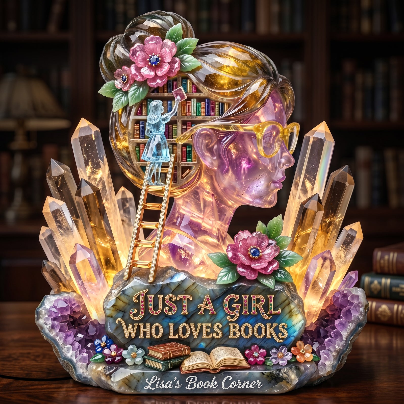 Personalized Gifts For Book Lovers Acrylic Light Box 02HULU150626 - Light Box - GoDuckee