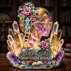 Personalized Gifts For Book Lovers Acrylic Light Box 02HULU150626 - Light Box - GoDuckee