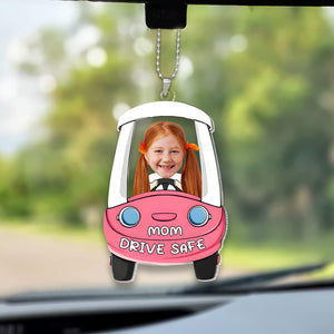 Personalized Custom Photo Gifts For Parents, Car Hanging Acrylic Ornament 05KAMH051024 - Ornament - GoDuckee