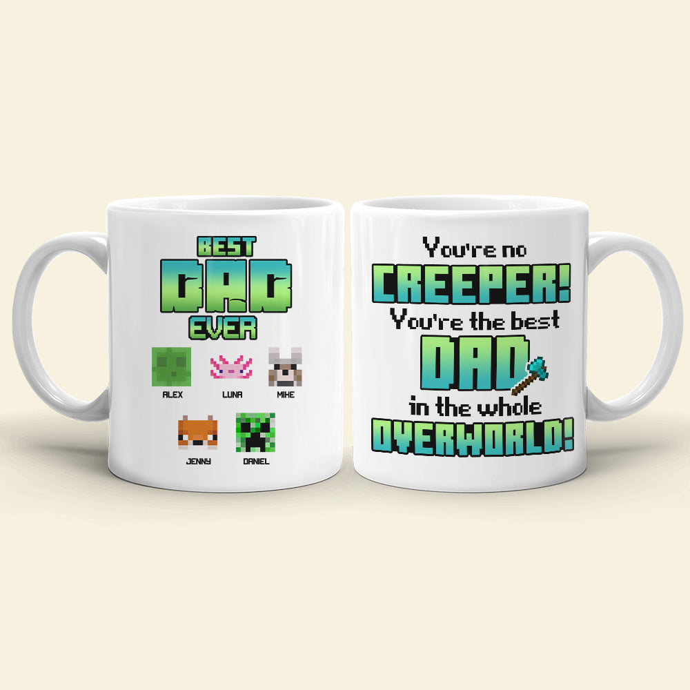 Best Dad Game Personalized Coffee Mug - 03nahn020623 - Coffee Mug - GoDuckee