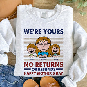 Personalized Gifts For Mom Shirt Cartoon Mom And Kids 03XQMH270325HH - Shirts - GoDuckee