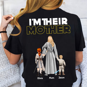 Personalized Gifts For Mom Shirt I'm Their Mother 01QHDT250324HHHG - 2D Shirts - GoDuckee