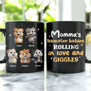 Personalized Gifts For Mom Coffee Mug Momma's Hamster Babies - Coffee Mugs - GoDuckee