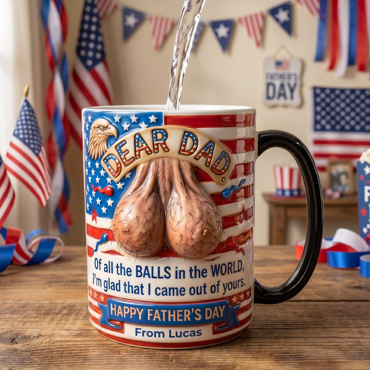 Came Out Of Yours Dad Magic Coffee Mug - Personalized Gifts For Dad 03tydh180526 - Coffee Mug - GoDuckee