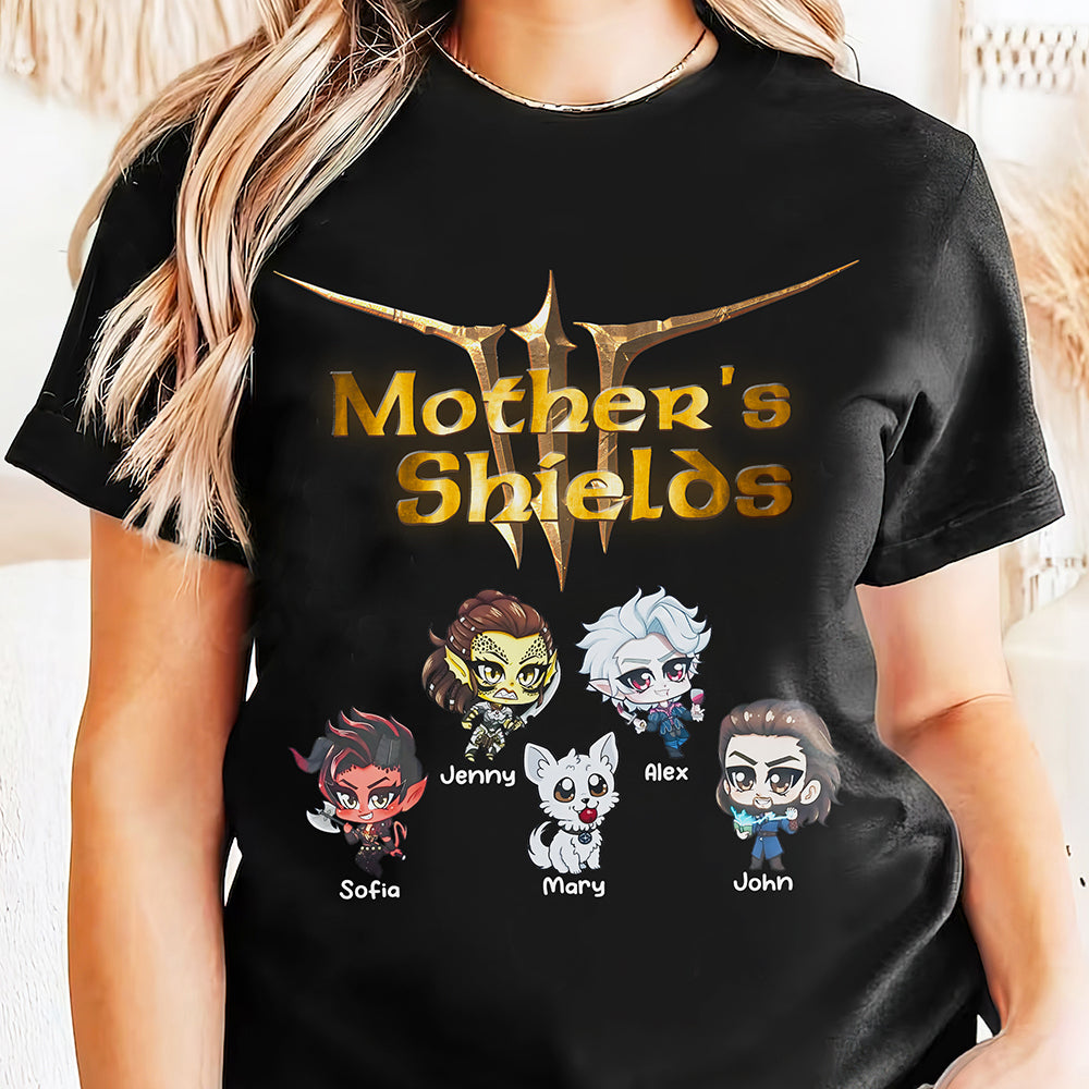 Personalized Gifts For Mom Shirt 01ohmh080225 Mother's Shields - Shirts - GoDuckee