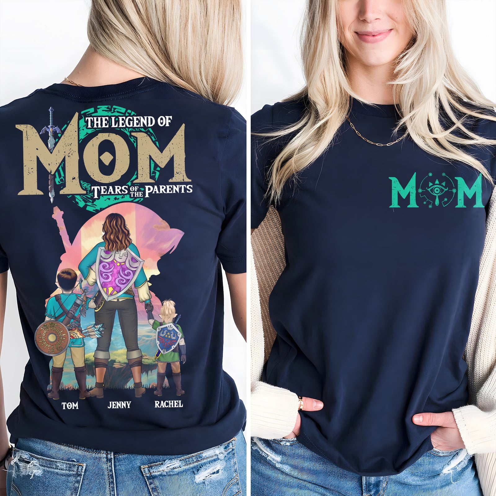 Personalized Gifts For Mom Shirt 05qhtn230424hg Mother's Day - 2D Shirts - GoDuckee