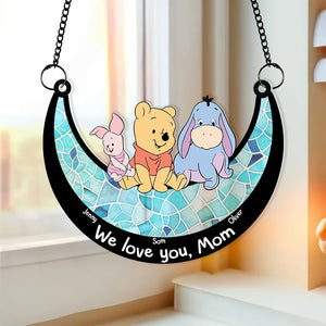 Personalized Gifts For Mom Suncatcher Window Hanging Ornament 01HTMH270424 Mother's Day - Ornaments - GoDuckee