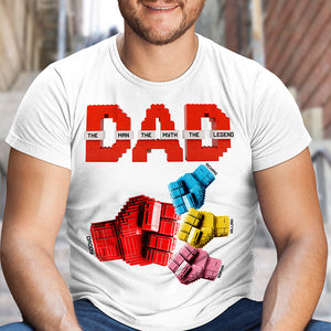 Powerful Punch Dad Shirt - Personalized Gifts For Dad 06OHQN270525 - Shirts - GoDuckee