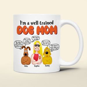 Personalized Gifts For Dog Mom Coffee Mug 03toqn070325pa - Coffee Mug - GoDuckee