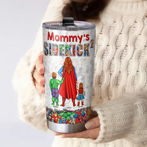 Personalized Gifts For Mom Tumbler, Strong & Supportive Mom 04qhqn130225pa - Tumbler Cup - GoDuckee