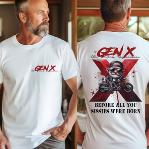 Personalized Gifts For Gen X Shirt 06acxx100325 The Bad*ss Generation - Shirts - GoDuckee