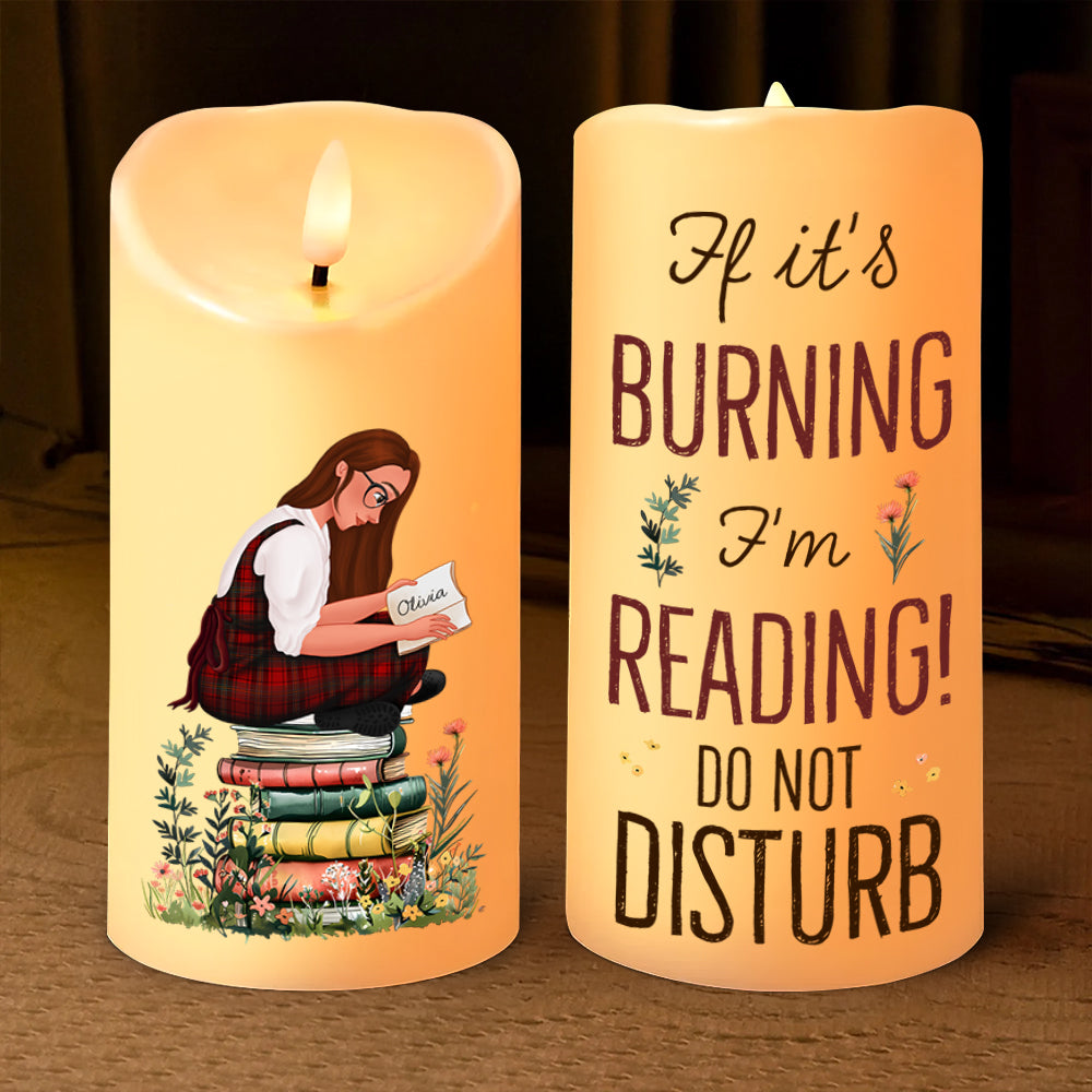 Personalized Gift For Book Lovers LED Candle 01TGDT041224HG - Led Candle - GoDuckee