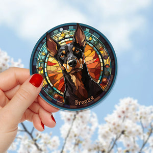 Personalized Gifts For Dog Lovers Acrylic Suncatcher Ornament 05KAQN260824 - Ornament - GoDuckee