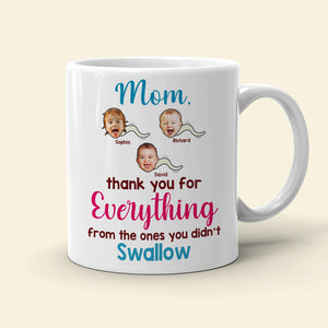 Mom Thank You For Everything - Personalized Coffee Mug -03ohqn041223 - Coffee Mug - GoDuckee