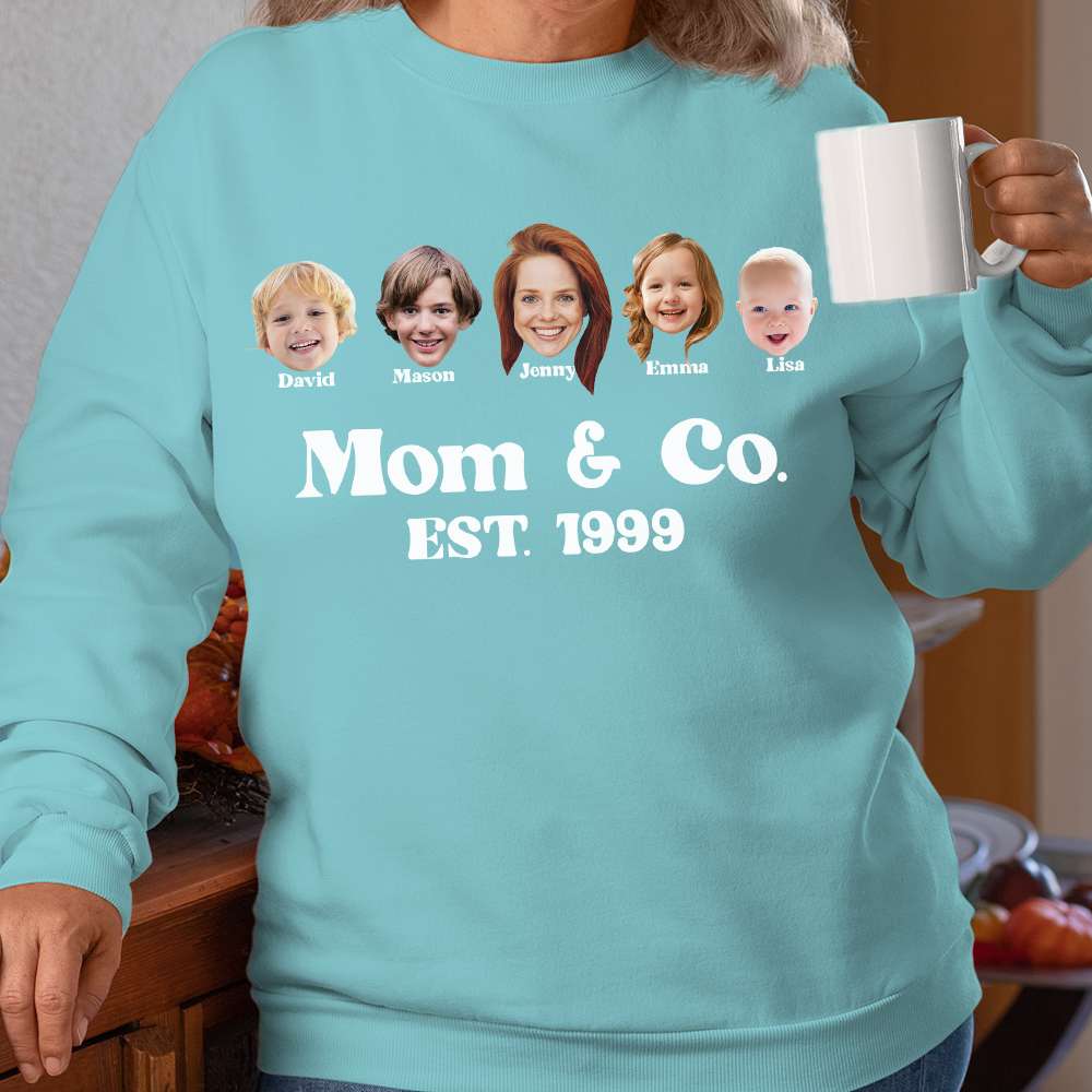 Custom Photo Gifts For Mom 3D Shirt Mom & Co 03KAMH050224 - 3D Shirts - GoDuckee