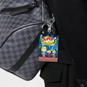 Personalized Gifts For Dad Keychain 04topu200325pa Super Dad - Keychains - GoDuckee