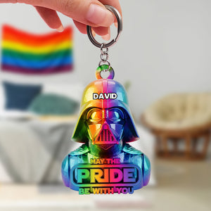 Galaxy LGBT Keychain - Personalized Gifts For LGBT 02natn300525 - Keychains - GoDuckee