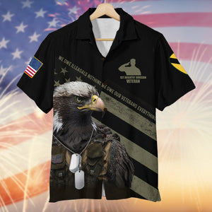 Veteran We Owe Our Veterans Everything 02qhqn090623 Personalized Hawaiian Shirt - Hawaiian Shirts - GoDuckee