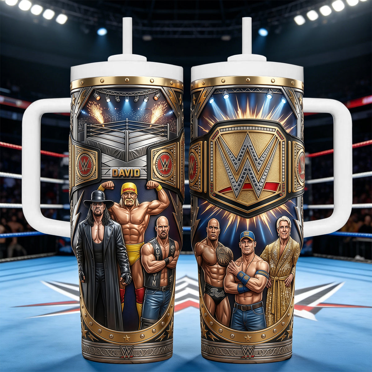 Arena Championship Fighter 40oz Tumbler - Personalized Gifts 03natn130326-Homacus
