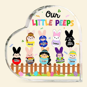 Gift For Family, Personalized Acrylic Plaque, Bunny Easter Kid Plaque 04NAHN050124 - Decorative Plaques - GoDuckee