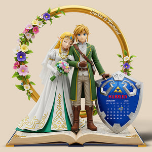 Legendary Couple Acrylic Plaque - Personalized Gifts For Couple 03NAQN250625 - Shaped Plaques - GoDuckee