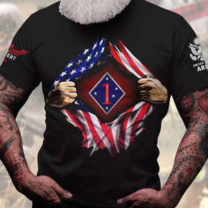 Veteran American Flag Personalized 3D AOP Shirt 05acqn070823 - AOP Products - GoDuckee