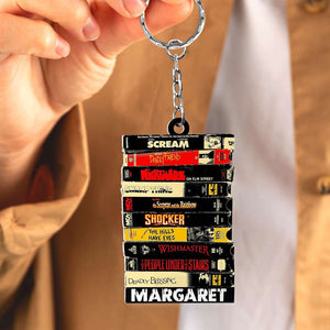 Gifts For Horror Movie Fan Keychain 03XQDT240125 - Keychains - GoDuckee
