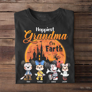 Halloween Gift For Grandma Personalized Family Shirt 05NATN110723HH - Shirts - GoDuckee
