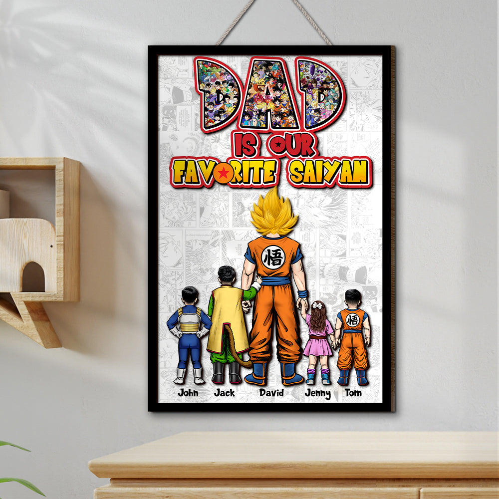 Personalized Gifts For Dad Wood Sign Dad Is Our Favorite 03httn260124hh Father's Day Gifts - Wood Signs - GoDuckee